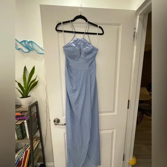 bariano blue dress Cabana Life - Floral Short Sleeve Tiered Dress - Blue